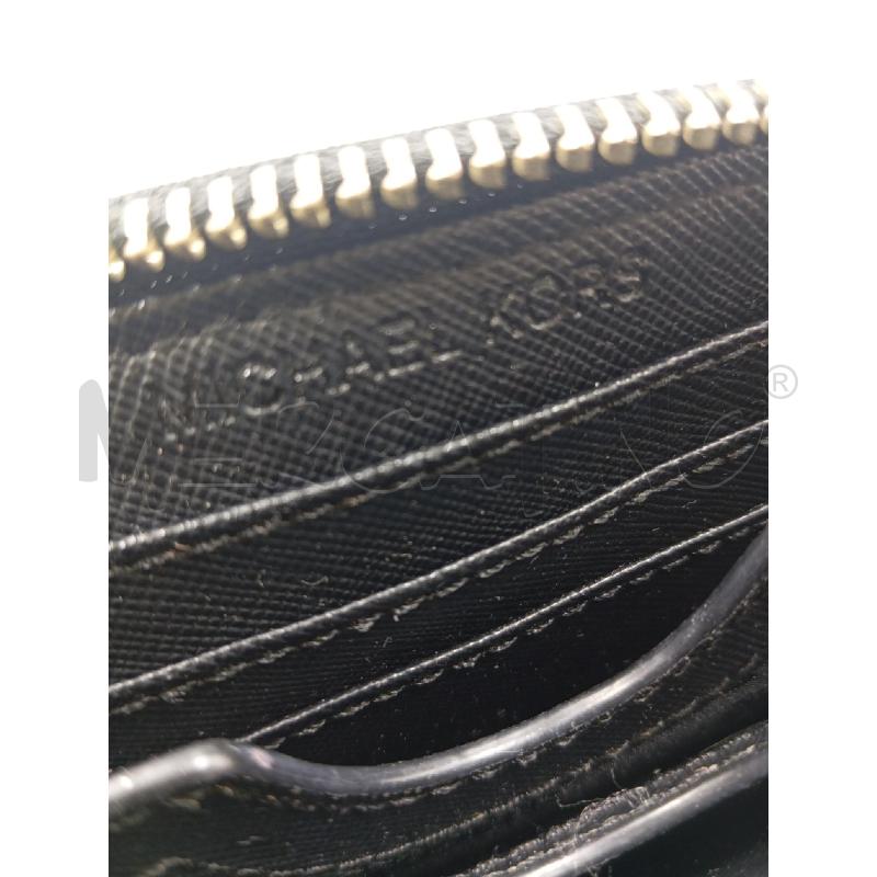 PORTA FOGLIO MICHAEL KORS NERO TARGHETTA CROMATA | Mercatino dell'Usato Verona fiera 4