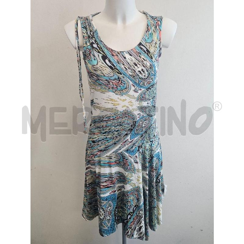 PRENDISOLE  D BLUMARINE AZZURRO BIANCO PAISLEY STILIZZATI  | Mercatino dell'Usato Verona fiera 1