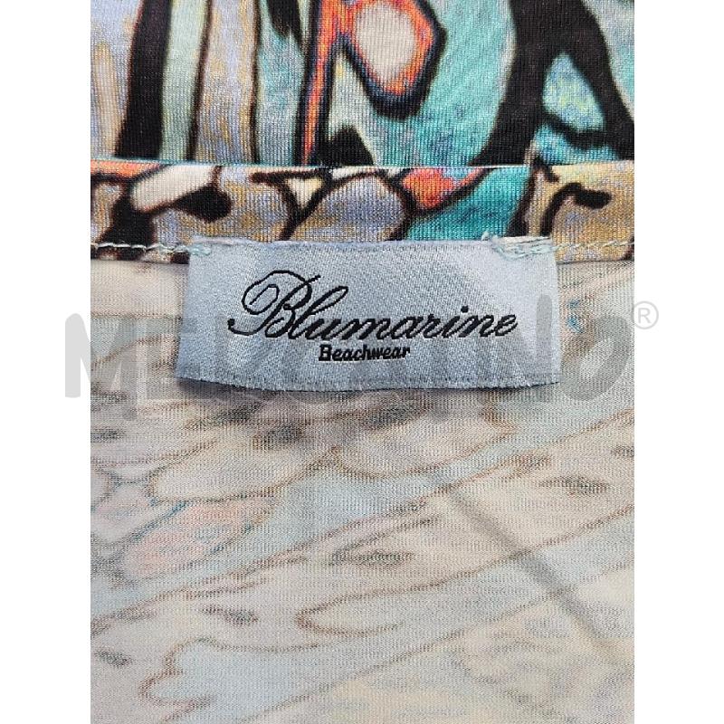 PRENDISOLE  D BLUMARINE AZZURRO BIANCO PAISLEY STILIZZATI  | Mercatino dell'Usato Verona fiera 4