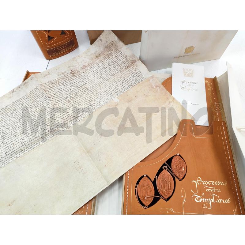 PROCESSUS CONTRA TEMPLARIOS. EXEMPLARIA PRETIOSA - A.S. VATICANO 44/799 | Mercatino dell'Usato Verona fiera 2