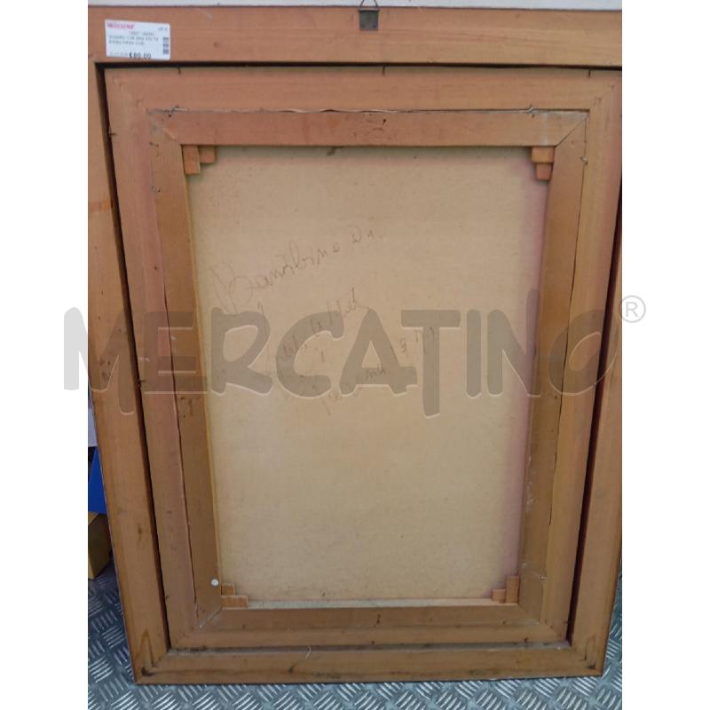 QUADRO COR ARG VOLTO BIMBA FIRMA CUBI | Mercatino dell'Usato Verona fiera 4