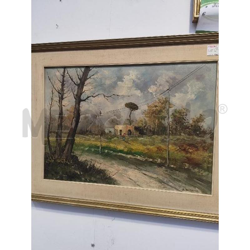 QUADRO DE SIMONE PAESAGGIO DONNA | Mercatino dell'Usato Verona fiera 1