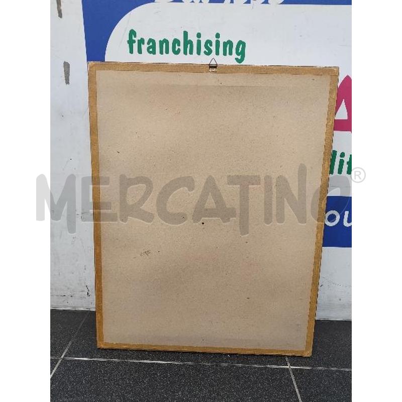 QUADRO DONNA CON BIMBO CARBONCINO FIRMA MIGUEL PAMIES | Mercatino dell'Usato Verona fiera 4