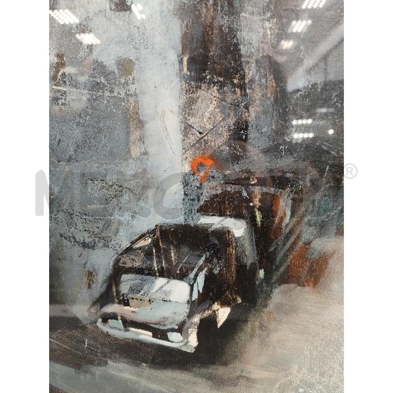 QUADRO FIRMA TODESCO PALAZZI MACCHINE COPPIA C/ARG | Mercatino dell'Usato Verona fiera 2