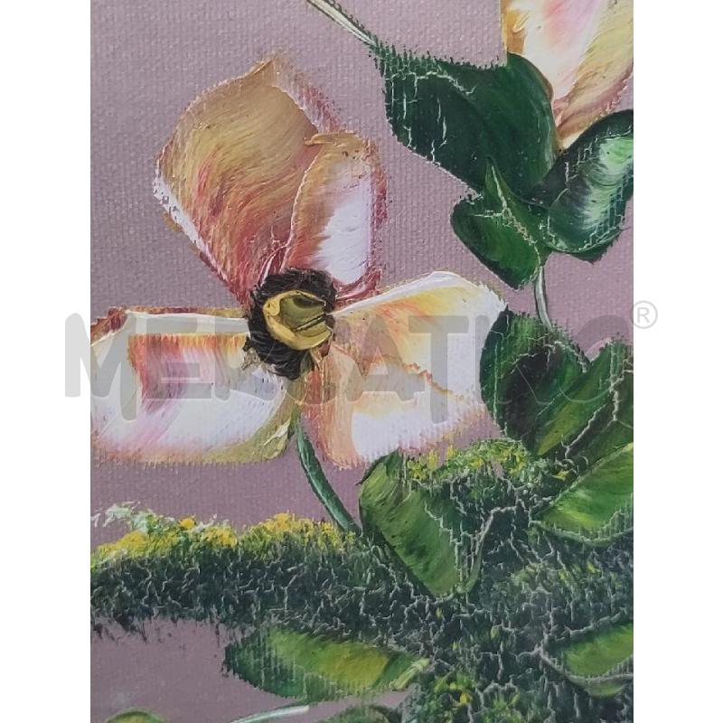 QUADRO G. ROSSETTI VASO FIORI  | Mercatino dell'Usato Verona fiera 2
