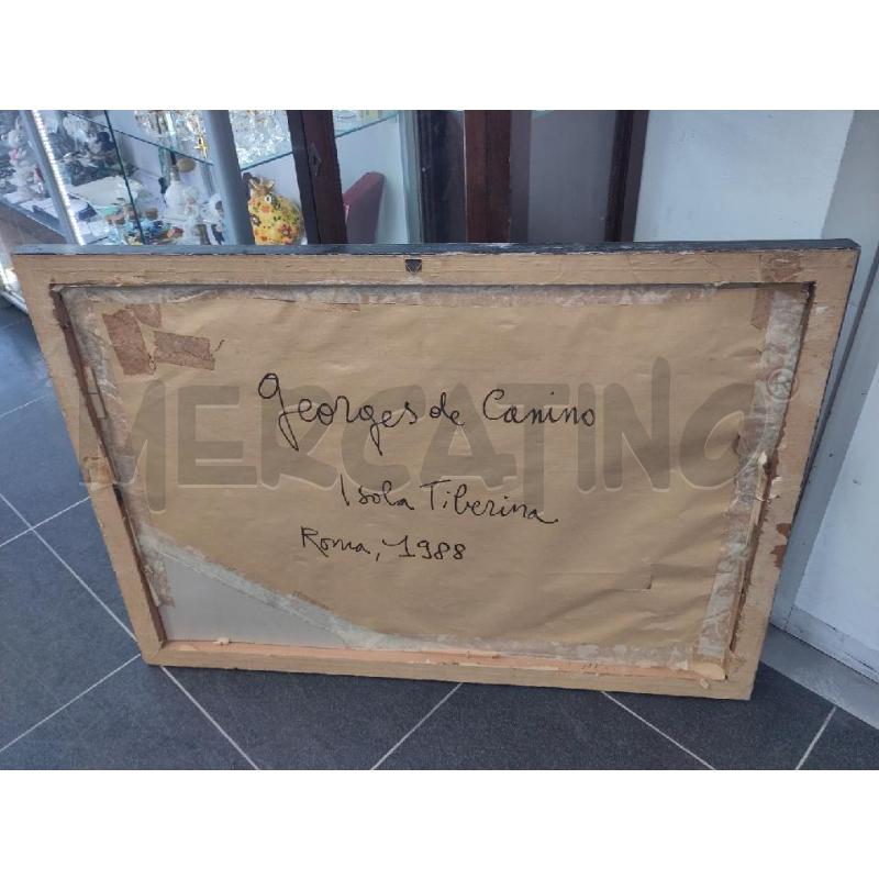 QUADRO ISOLA TIBERINAGEORGES DE CANINO | Mercatino dell'Usato Verona fiera 2