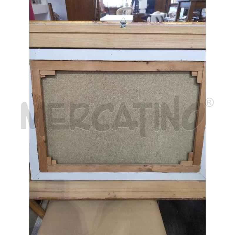 QUADRO PAESAGGIO LAGO PP/BIA COR/DOR | Mercatino dell'Usato Verona fiera 4