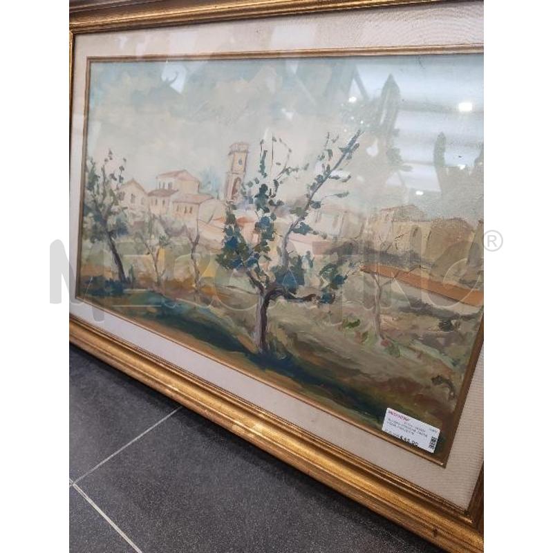 QUADRO PERSONE PAESE C/DOR FOGLIETTE | Mercatino dell'Usato Verona fiera 1
