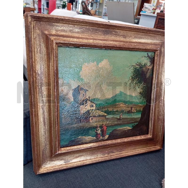 QUADRO VECCHIO CASE SUL LAGO | Mercatino dell'Usato Verona fiera 1