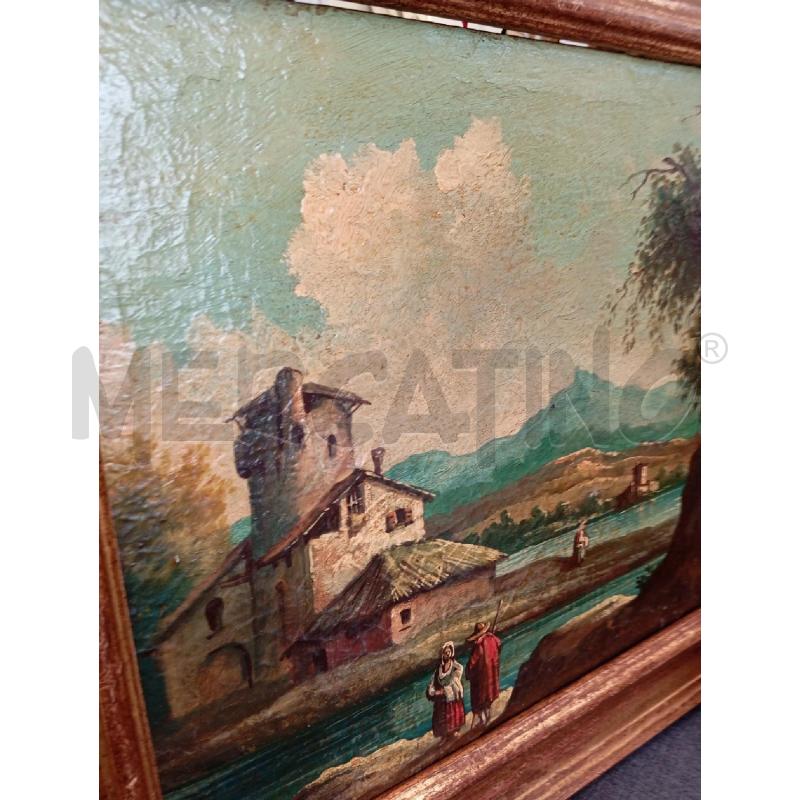 QUADRO VECCHIO CASE SUL LAGO | Mercatino dell'Usato Verona fiera 2