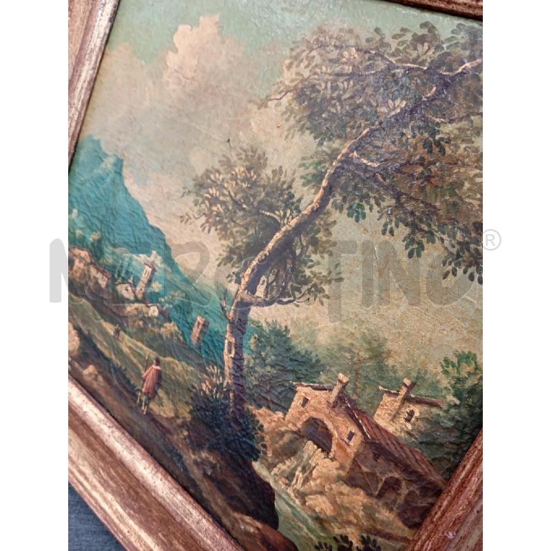 QUADRO VECCHIO PAESE SOTTO MONTE | Mercatino dell'Usato Verona fiera 2