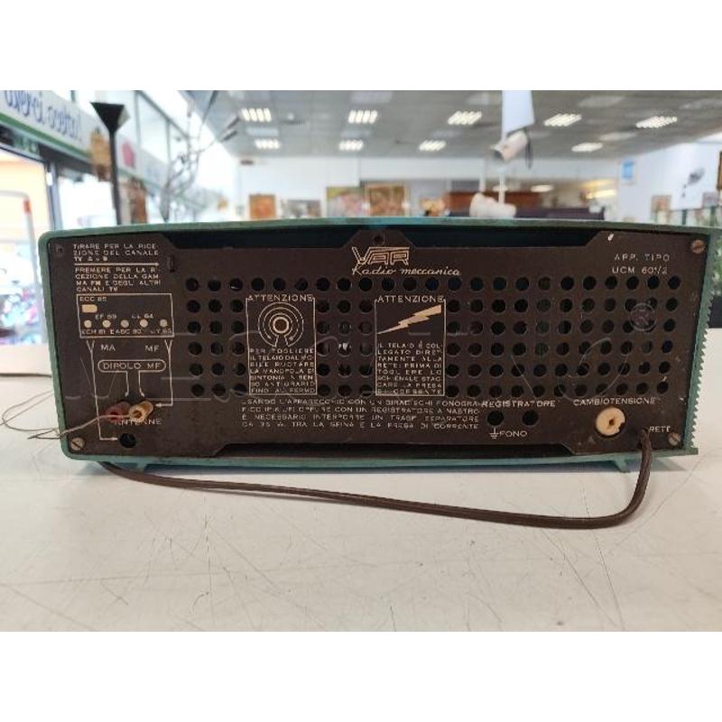 RADIO MIVAR DELO AZZURRA ANNI 60 FUNZIONANTE | Mercatino dell'Usato Verona fiera 3