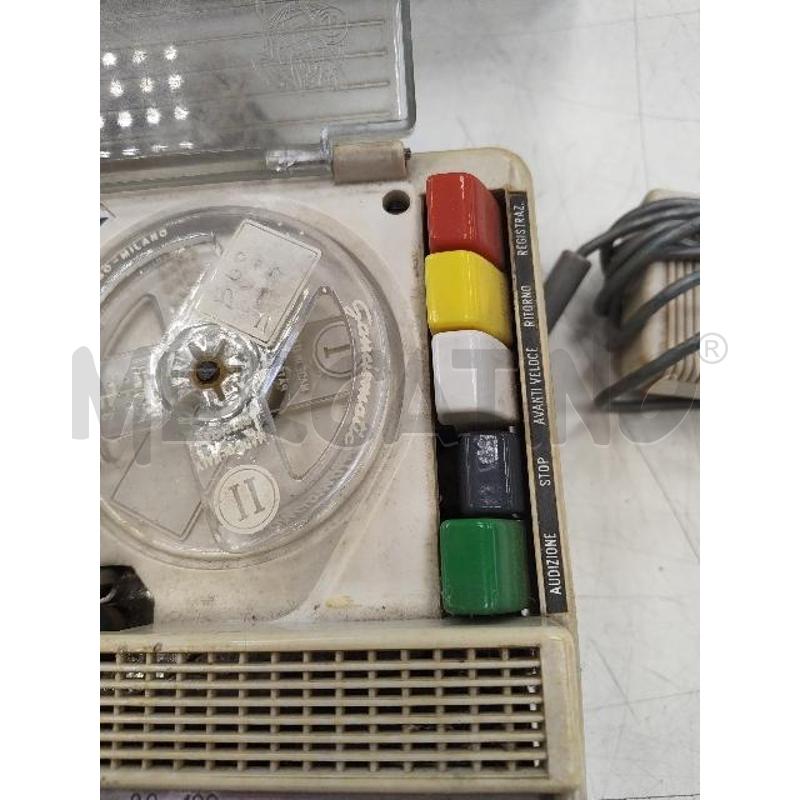REGISTRATORE GELOSO G 257 + MICROFONO E SCATOLA FUNZIONANTE | Mercatino dell'Usato Verona fiera 3