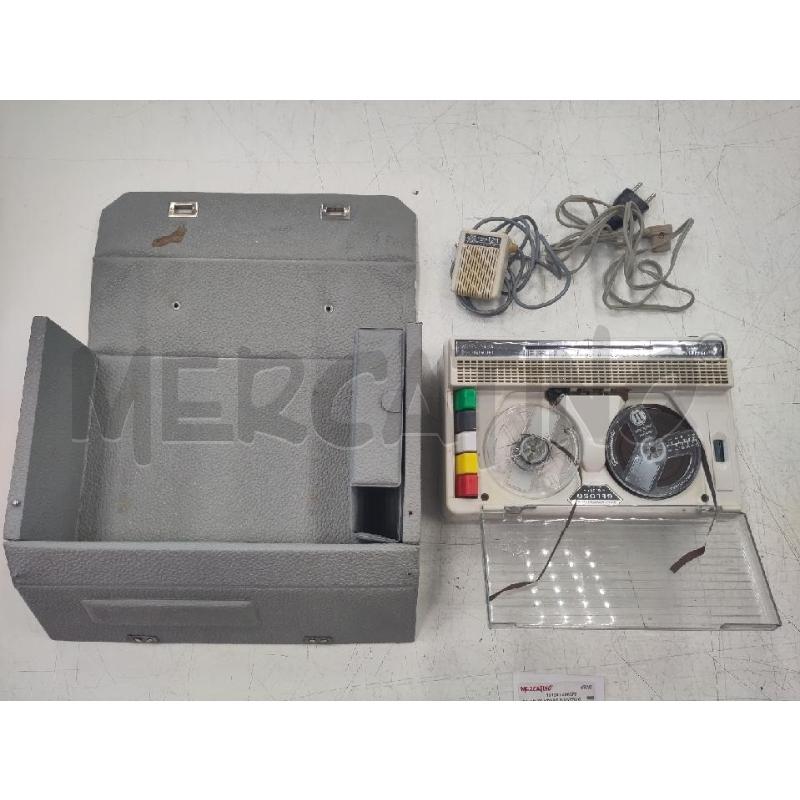 REGISTRATORE NASTRI GELOSO G257 CON CUST | Mercatino dell'Usato Verona fiera 1