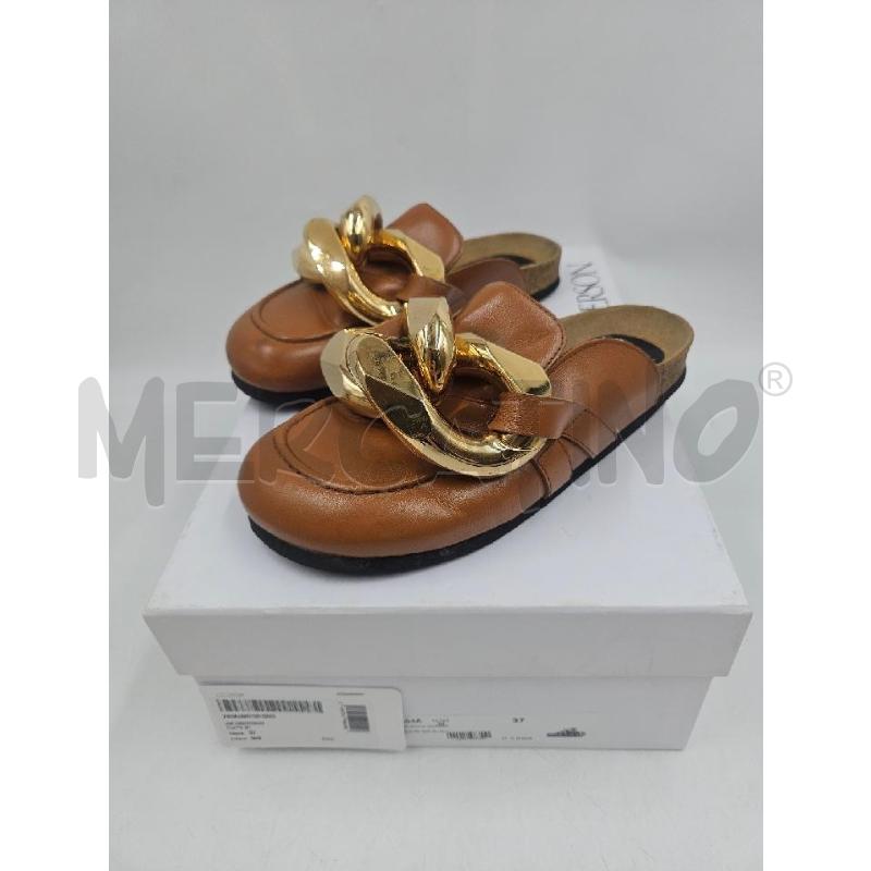 SABOT JW ANDERSON CUOIO CATENA DORATA  | Mercatino dell'Usato Verona fiera 1