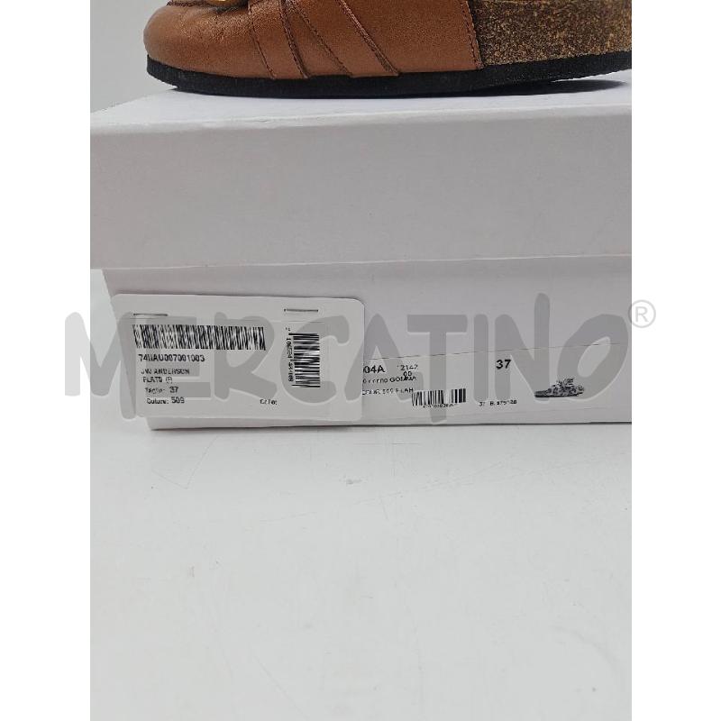 SABOT JW ANDERSON CUOIO CATENA DORATA  | Mercatino dell'Usato Verona fiera 5