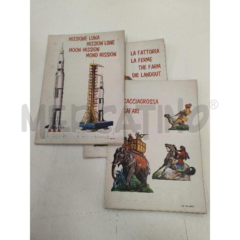 SAGOME DA RITAGLIARE PZ.3 LA SORGENTE ANNI 70 | Mercatino dell'Usato Verona fiera 1
