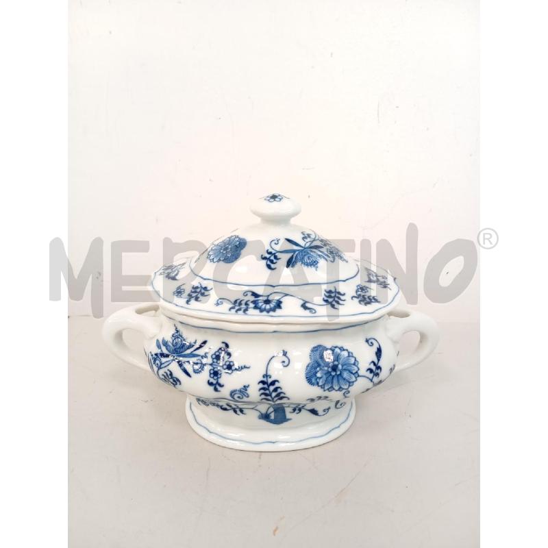 SALSIERA CER BLUE DANUBE DECORO CIPOLLA BLU  | Mercatino dell'Usato Verona fiera 1