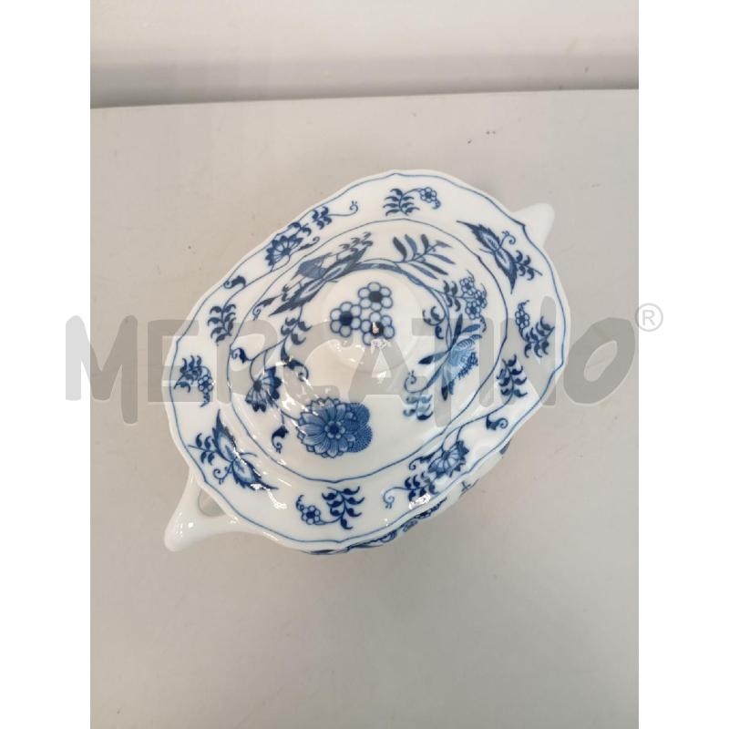 SALSIERA CER BLUE DANUBE DECORO CIPOLLA BLU  | Mercatino dell'Usato Verona fiera 2