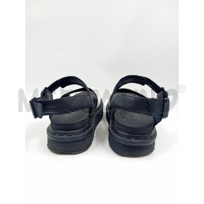 SANDALI DONNA DOTTOR MARTENS NERO BIANCO  | Mercatino dell'Usato Verona fiera 3