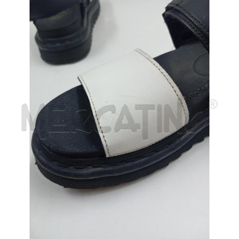 SANDALI DONNA DOTTOR MARTENS NERO BIANCO  | Mercatino dell'Usato Verona fiera 4