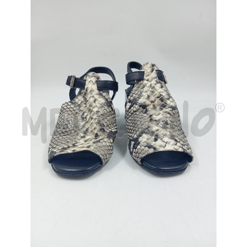 SANDALI DONNA LEMARE FASCIA PITONATA  | Mercatino dell'Usato Verona fiera 2