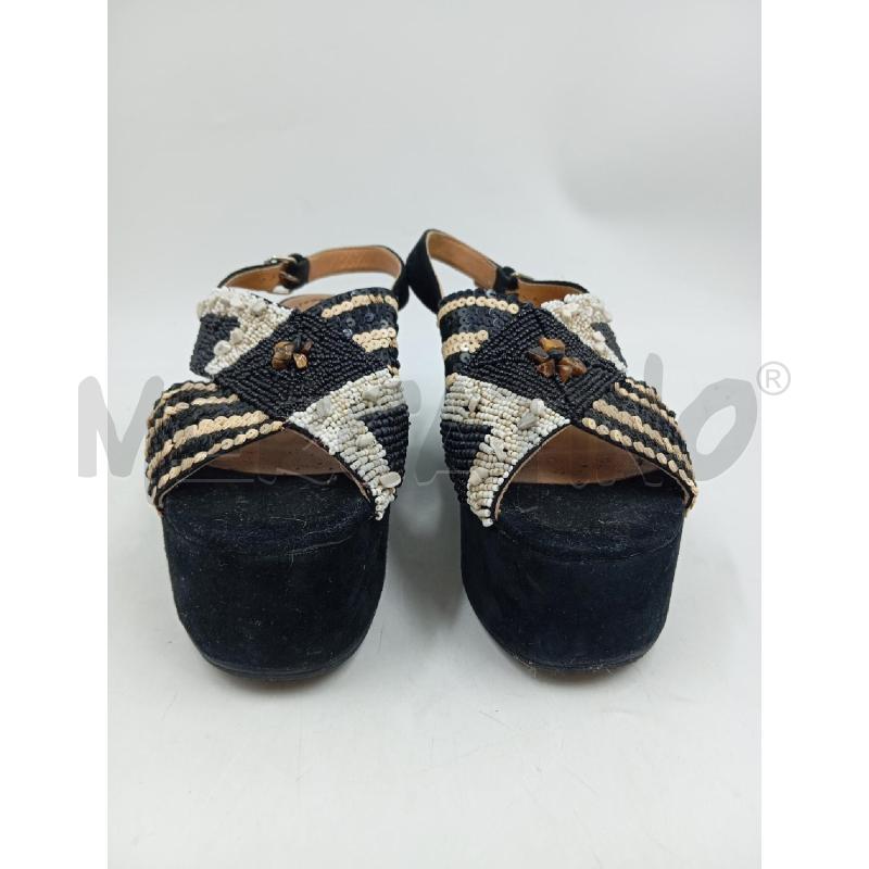SANDALI DONNA MALIPARMI PAILLETTES PERLINE | Mercatino dell'Usato Verona fiera 2