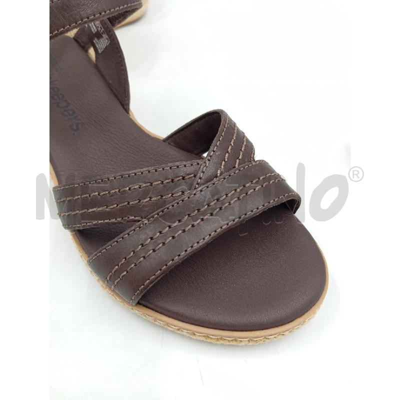 SANDALI DONNA TIMBERLAND MARRONE FACSETTE  | Mercatino dell'Usato Verona fiera 4
