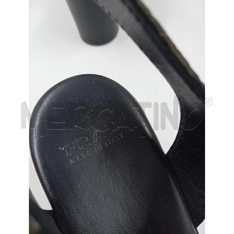 SANDALI D FRAU PLATEAU FASCIA NERA  | Mercatino dell'Usato Verona fiera 4