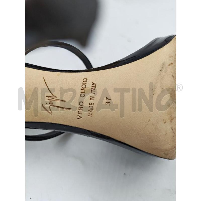 SANDALI D GIUSEPE ZANOTTI NERO TACCO ALTO | Mercatino dell'Usato Verona fiera 4