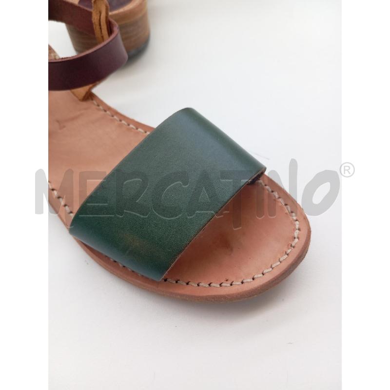 SANDALI D LANAPO FASCIA VERDE E CINT MARR | Mercatino dell'Usato Verona fiera 5