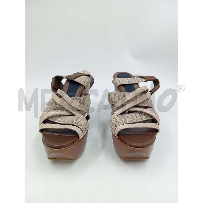SANDALI D MARNI FASCE BEIGE  | Mercatino dell'Usato Verona fiera 2