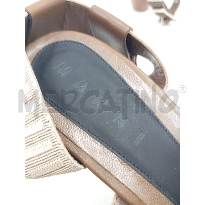 SANDALI D MARNI FASCE BEIGE  | Mercatino dell'Usato Verona fiera 4
