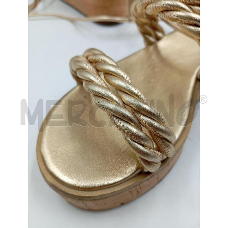SANDALI D MICHAEL KORS ALLA SCHIAVA DORATI FASCIA TRECCE  | Mercatino dell'Usato Verona fiera 5