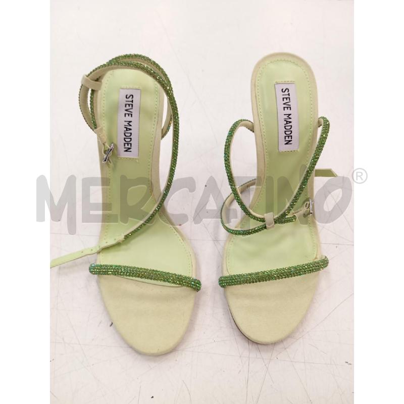 SANDALI D STEVE MADDEN VERDE LISTINI STARSS | Mercatino dell'Usato Verona fiera 2