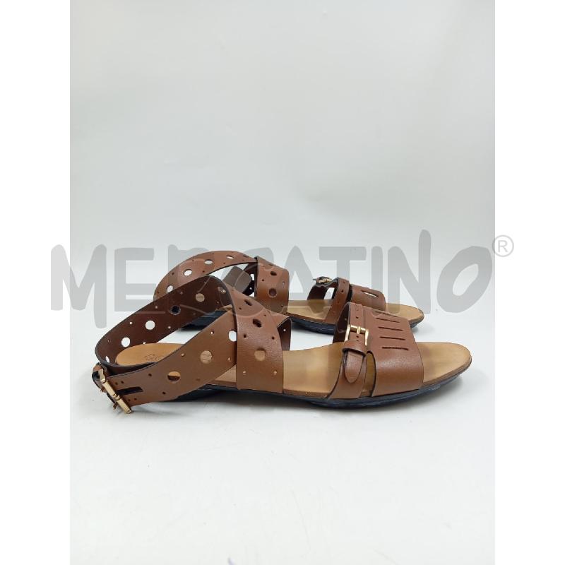 SANDALI D TOD S MARRONI TRAFORATI  | Mercatino dell'Usato Verona fiera 1