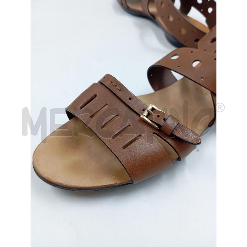 SANDALI D TOD S MARRONI TRAFORATI  | Mercatino dell'Usato Verona fiera 5