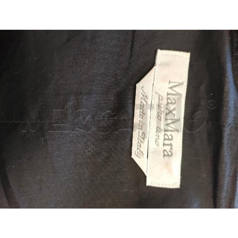 SCAMICIATO MAX MARA IN LINO NERO | Mercatino dell'Usato Verona fiera 4
