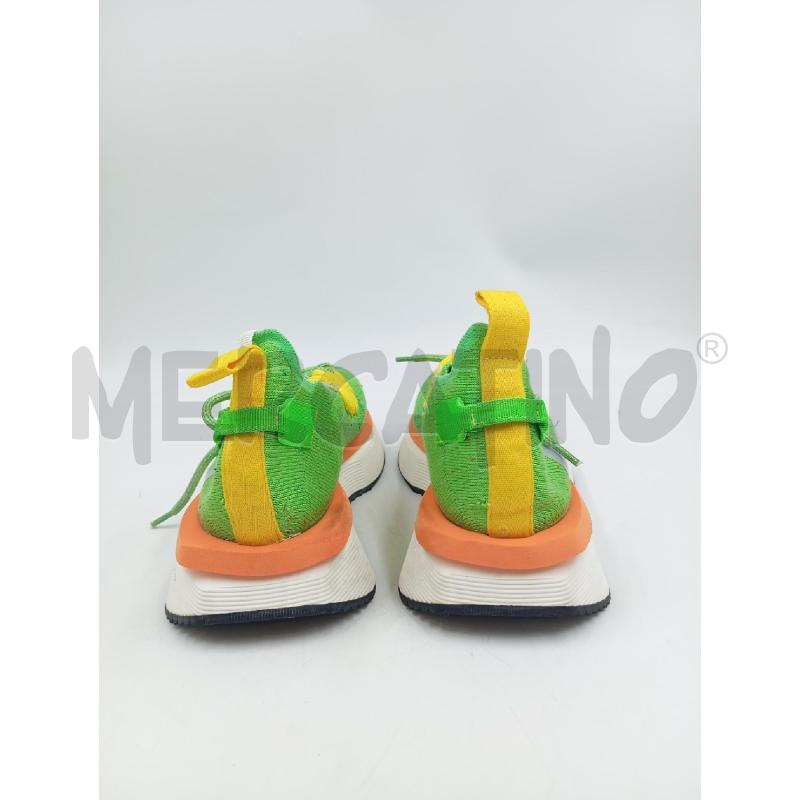 SCARPE D BARRACUDA VERDE CHIARO PARA BIANCA  | Mercatino dell'Usato Verona fiera 3