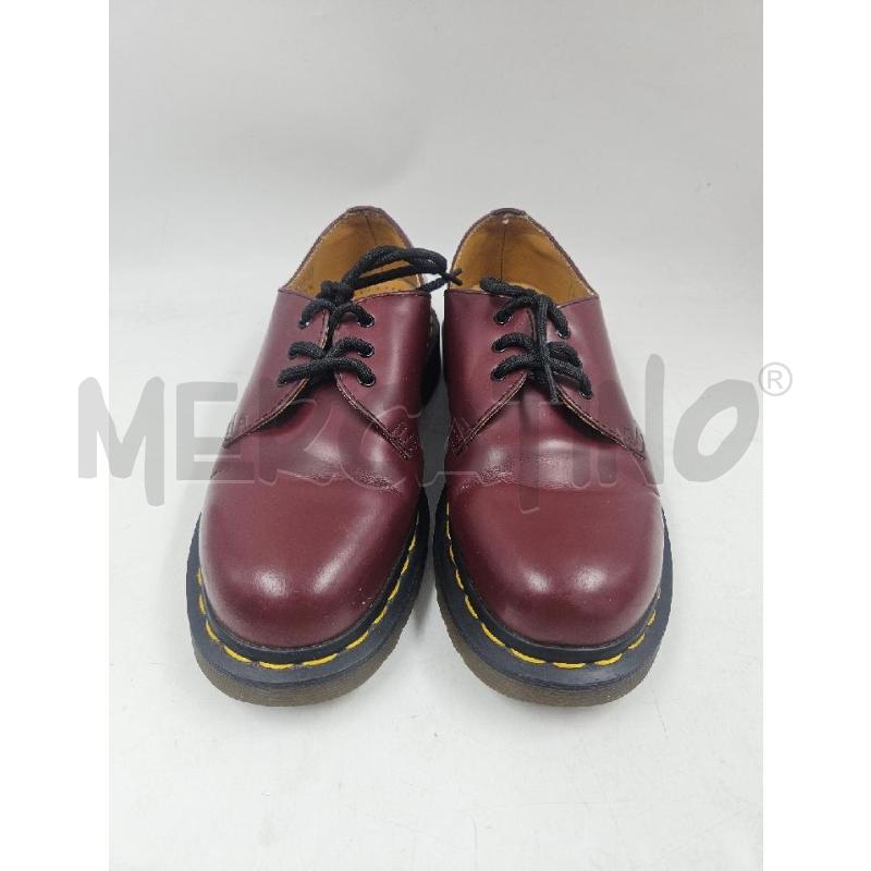 SCARPE D DR MARTENS BORDEAUX  | Mercatino dell'Usato Verona fiera 2