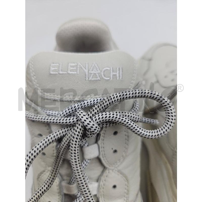SCARPE D ELENA IACHI GRIGIO CHIARO IN PELLE | Mercatino dell'Usato Verona fiera 5