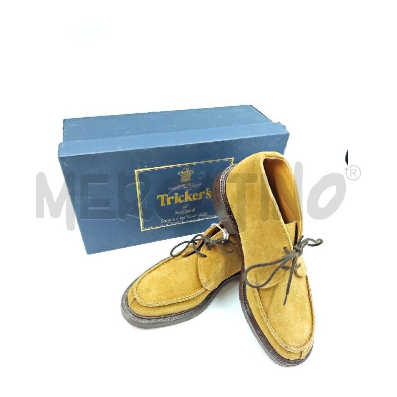 SCARPE D TRICKERS CLAUDIA BEIGE SCAMOSCIATE  | Mercatino dell'Usato Verona fiera 1