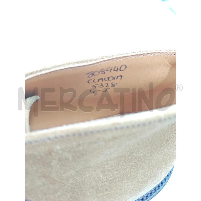 SCARPE D TRICKERS CLAUDIA BEIGE SCAMOSCIATE  | Mercatino dell'Usato Verona fiera 4