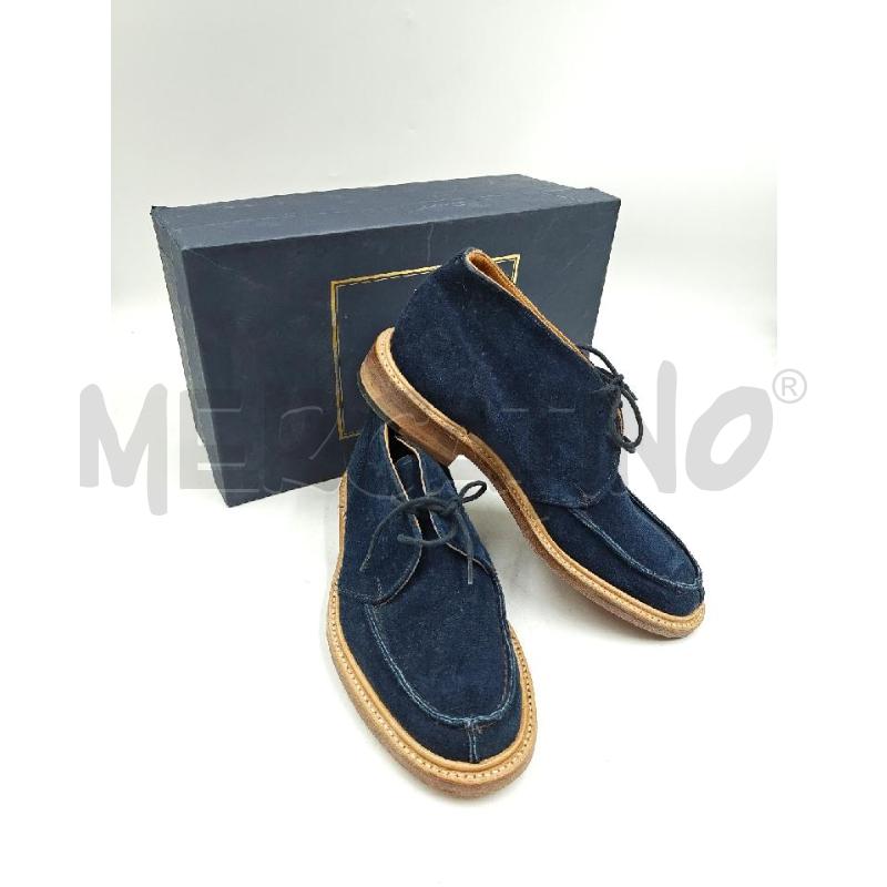 SCARPE D TRICKER S  CLAUDIA BLU SCAMOSCIATE  | Mercatino dell'Usato Verona fiera 1