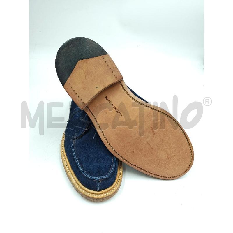 SCARPE D TRICKER S  CLAUDIA BLU SCAMOSCIATE  | Mercatino dell'Usato Verona fiera 2