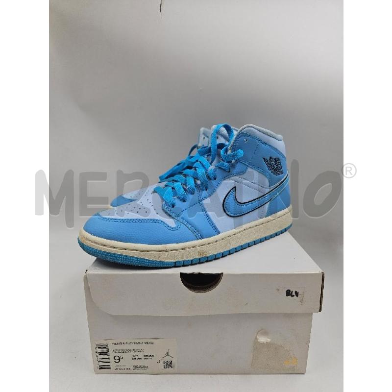 SCARPE U AIR JORDAN 1 MID SE ICE BLUE  | Mercatino dell'Usato Verona fiera 1