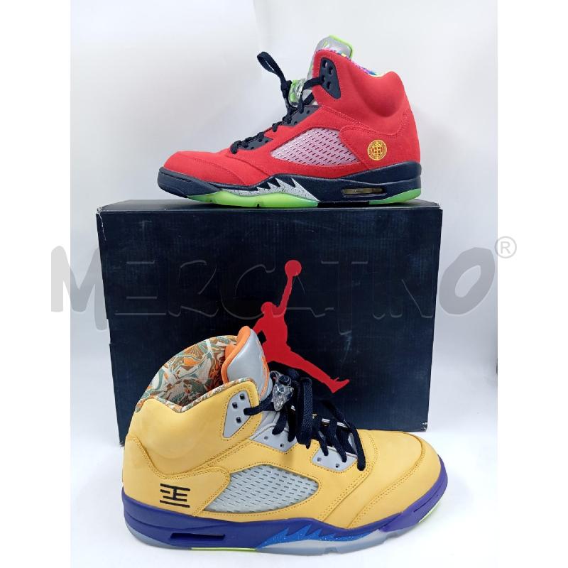 SCARPE U JORDAN ROSSA GIALLA RETRO SE | Mercatino dell'Usato Verona fiera 1