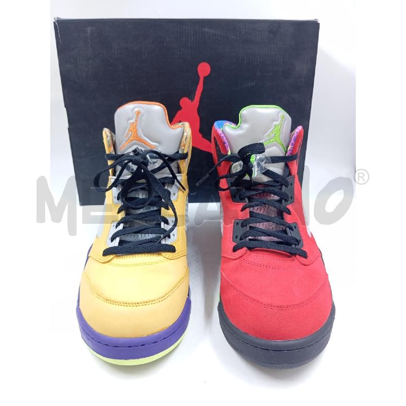 SCARPE U JORDAN ROSSA GIALLA RETRO SE | Mercatino dell'Usato Verona fiera 2