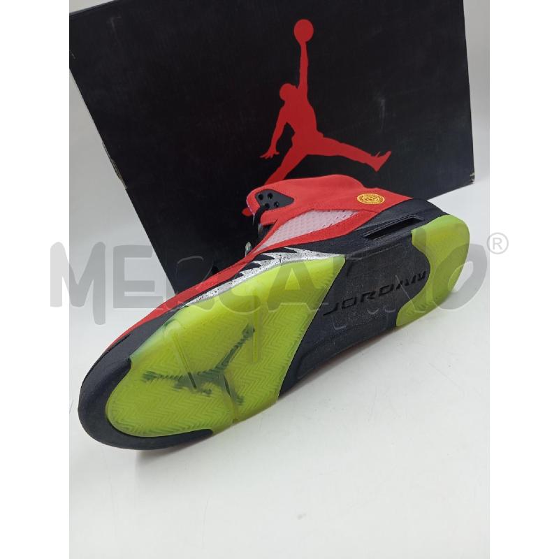 SCARPE U JORDAN ROSSA GIALLA RETRO SE | Mercatino dell'Usato Verona fiera 5