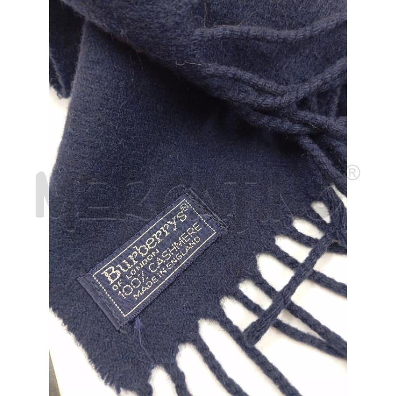 SCIARPA UNISEX BURBERRY BLU FRANGIA DA RIV  | Mercatino dell'Usato Verona fiera 3